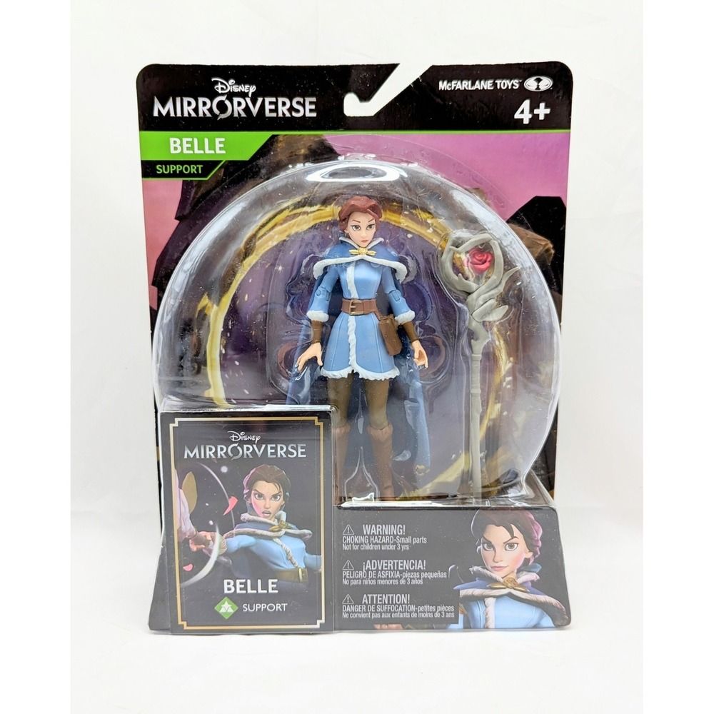 2021 McFarlane Toys Disney Mirrorverse Belle Support Action Figure